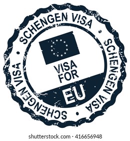 Schengen Visa Stamp