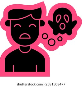 schizophrenia Icon, mental illness, mental health