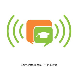 scholar hat education academic image vector icon logo symbol
