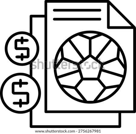 Scholarship Art vector Icon Design Illustration