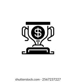 Scholarship Glyph Icon. linear style sign for mobile concept and web design. Outline vector icon.