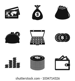 Scholarship icons set. Simple set of 9 scholarship vector icons for web isolated on white background
