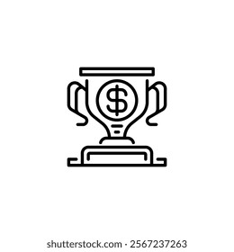 Scholarship Line Icon. linear style sign for mobile concept and web design. Outline vector icon.