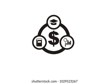 Scholarship/education Fee Simple Icon