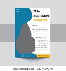 School admission flyer design set. back to school flyer design set. Back to school admission flyer. school admission template for flyer design.