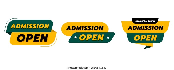 School admission open banner for social media template. School admission open social media post.