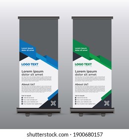 School Admission Open roll up banner design Template , Vector illustration.