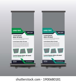 School Admission Open roll up banner design Template , Vector illustration.