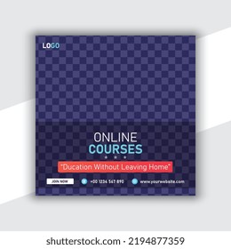 School admission social post template. back to school social media post banner design set. Back to school banner. school admission template for social media ad.