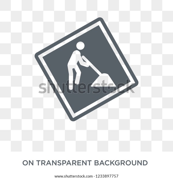 school ahead sign icon. Trendy flat vector school ahead\
sign icon on transparent background from traffic sign collection.\

