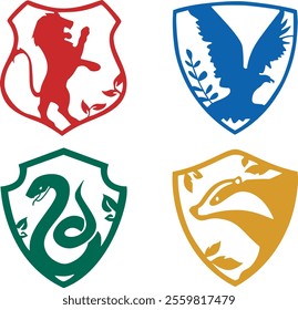 school animal emblem for wizards 