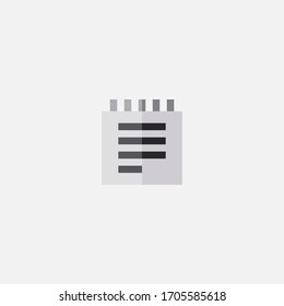school aterial icon vector illustrator sign