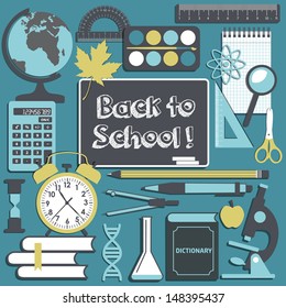 School background.