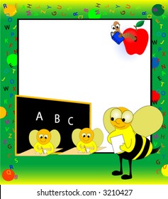 School background.