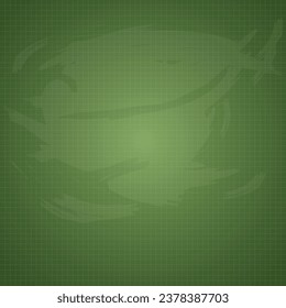 fondo escolar hecho de células con fondo verde