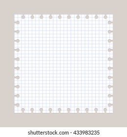  school background.   Sheet of paper. Stationery.