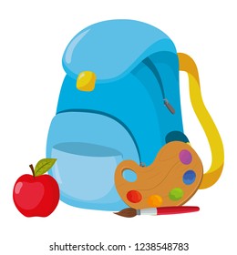 school backpack cartoon