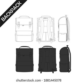 School Backpack Design for Comercial Use