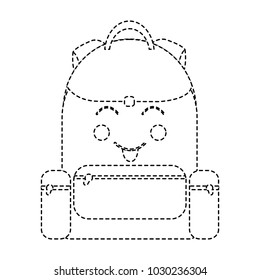 school backpack kawaii cartoon character