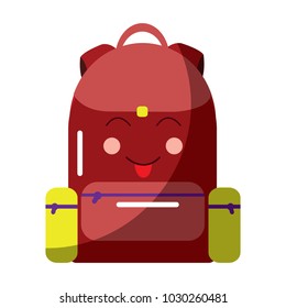 school backpack kawaii cartoon character