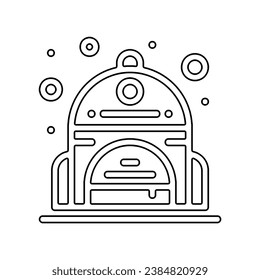 School, Bag, Back Bag line icon vector