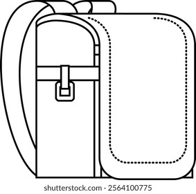 A school bag called a randoseru