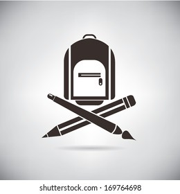 school bag, education concept