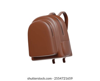  School bag icon 3d render