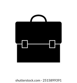 School bag icon illustrated on background