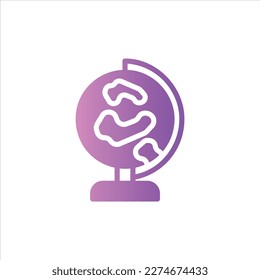 school bag icon with isolated vektor and transparent background