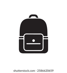 School Bag Icon | Student Bag Vector Illustration
Backpack Symbol | Camping and Hiking Bag Icon
Minimalist Backpack Icon | Education and Outdoor Gear.