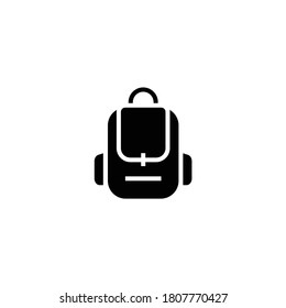 School bag icon symbol vector eps 10