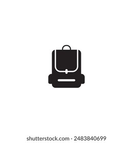 school bag icon vector ilustration logo design