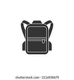 Symbol für Schultaschen, Vektorelemente für Infografik-Web