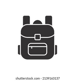 School bag icons  symbol vector elements for infographic web