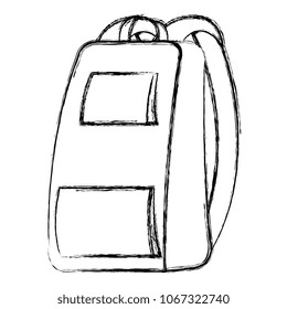 school bag isolated icon