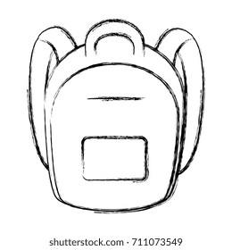 school bag isolated icon