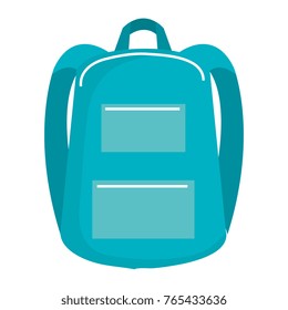 school bag isolated icon