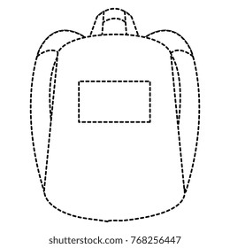 school bag isolated icon
