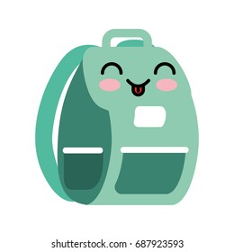 school bag kawaii character