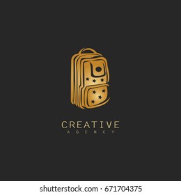 school bag logo
