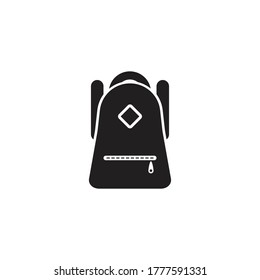 ilustración vectorial del logotipo de la bolsa de escuela