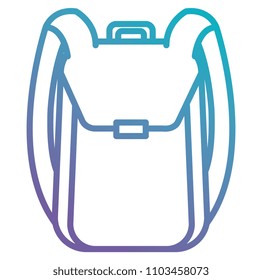 school bag supply icon
