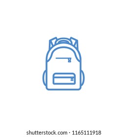 School Bag Vector Icon
