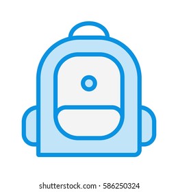 School Bag Vector illustration
