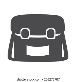 School Bag vector image to be used in web applications, mobile applications and print media.