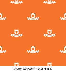 School bags pattern vector orange for any web design best