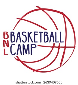 School Basketball Camp Design Template