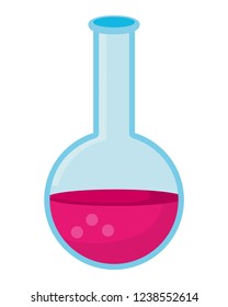 school beaker cartoon
