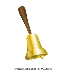 school bell alarm class handle icon